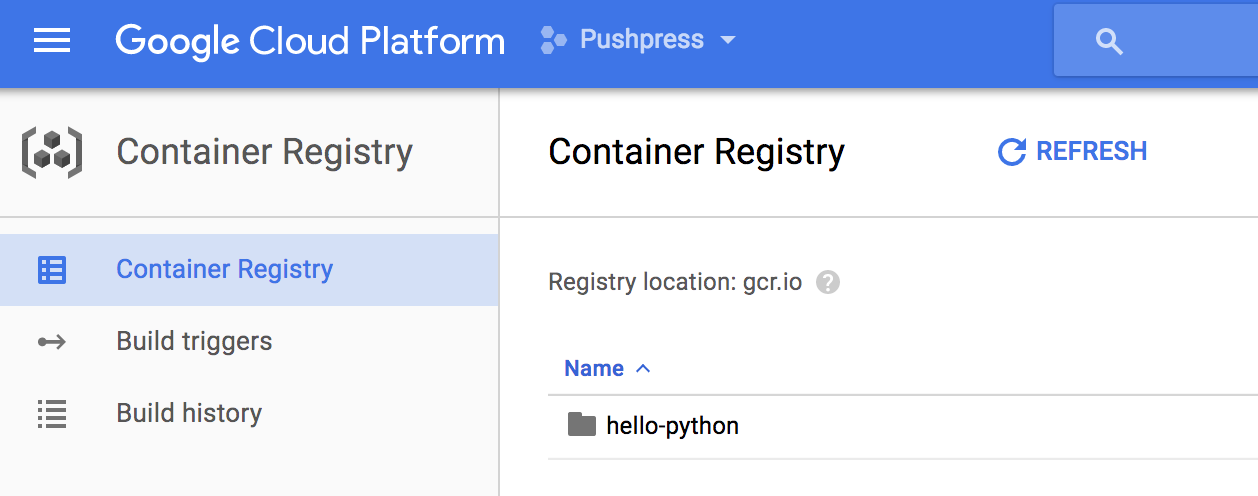 Successfully uploaded to GCR!